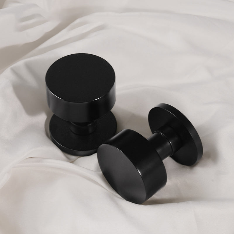 Silent Room Door Lock - Solid Brass Interior Knob for Living Rooms, Bedrooms & Bathrooms