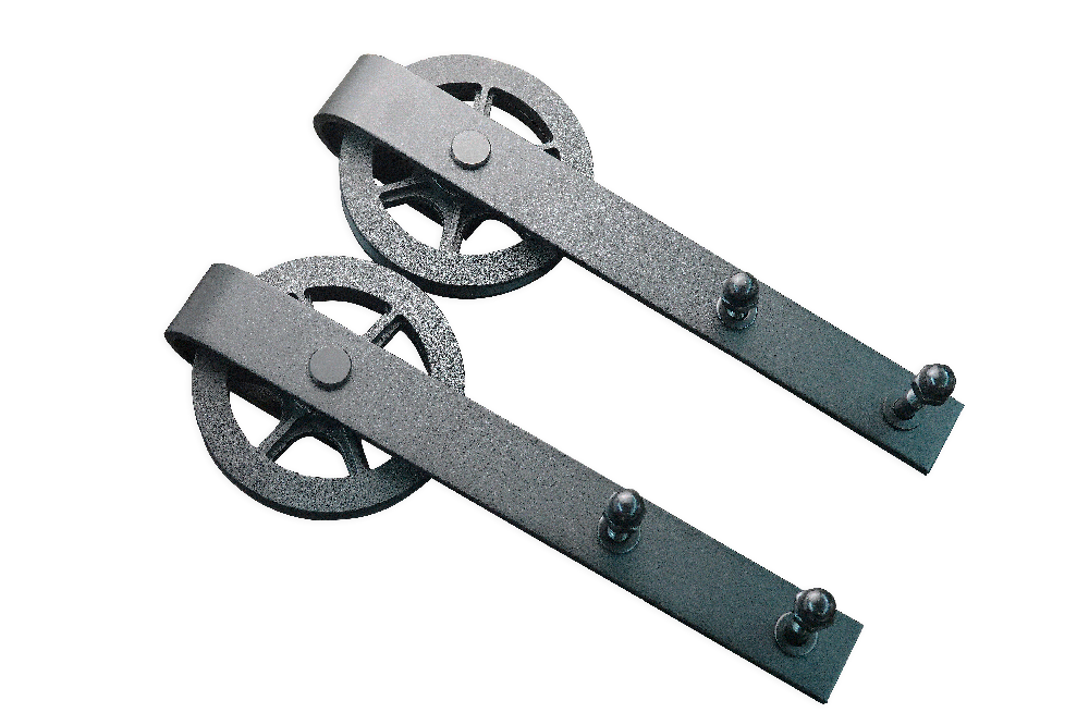 Ultra-Narrow Aluminum Alloy Glass Barn Door Track