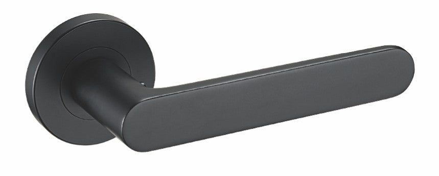 Modern Brass Door Handle - Sleek Design for Luxury Homes and Apartments - Interior Room Privacy Lockset