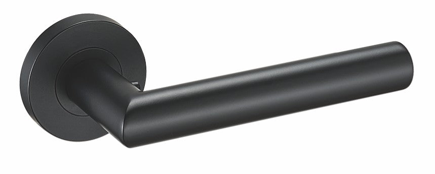 Modern Brass Door Handle - Sleek Design for Luxury Homes and Apartments - Interior Room Privacy Lockset