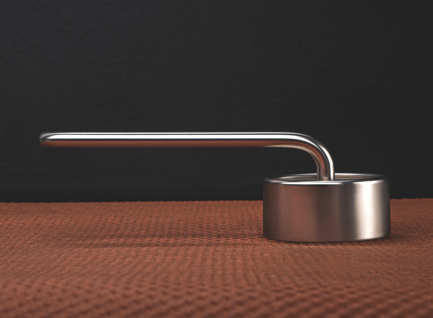 Contemporary Silver Door Handle - Easy Install for Interior Wooden Doors
