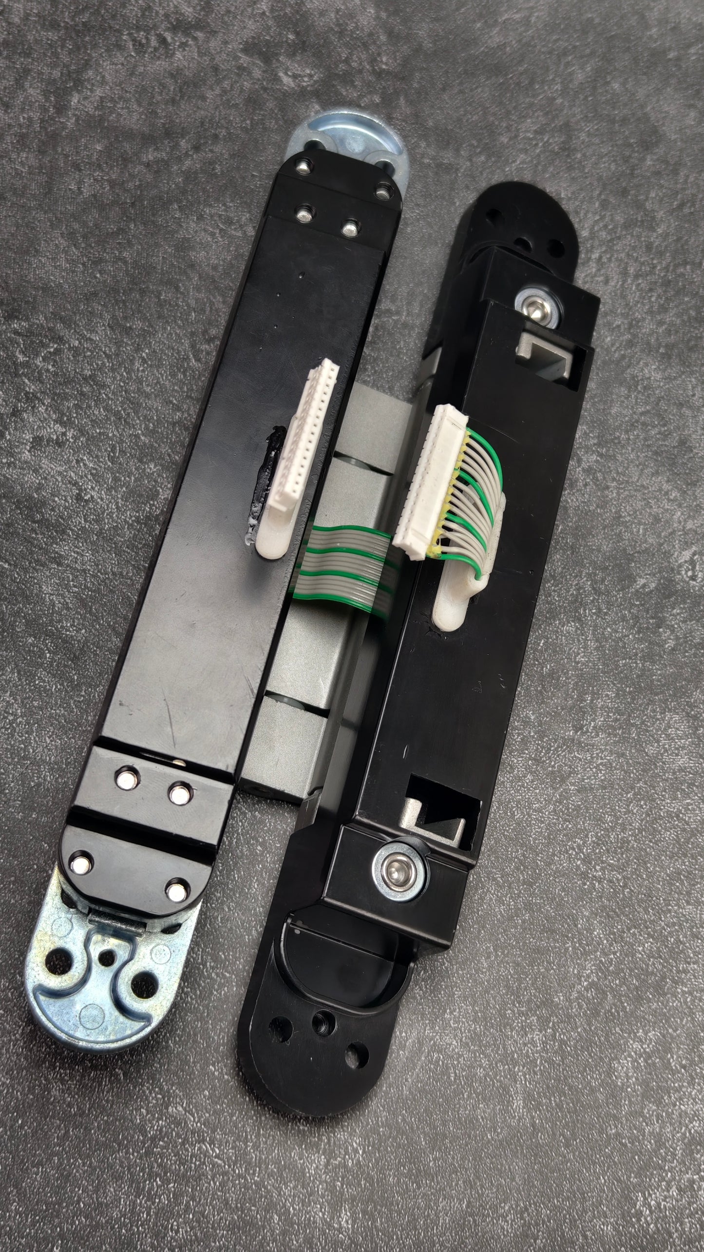 Permanent Energy Transfer Adapter & Concealed Hinge Systems