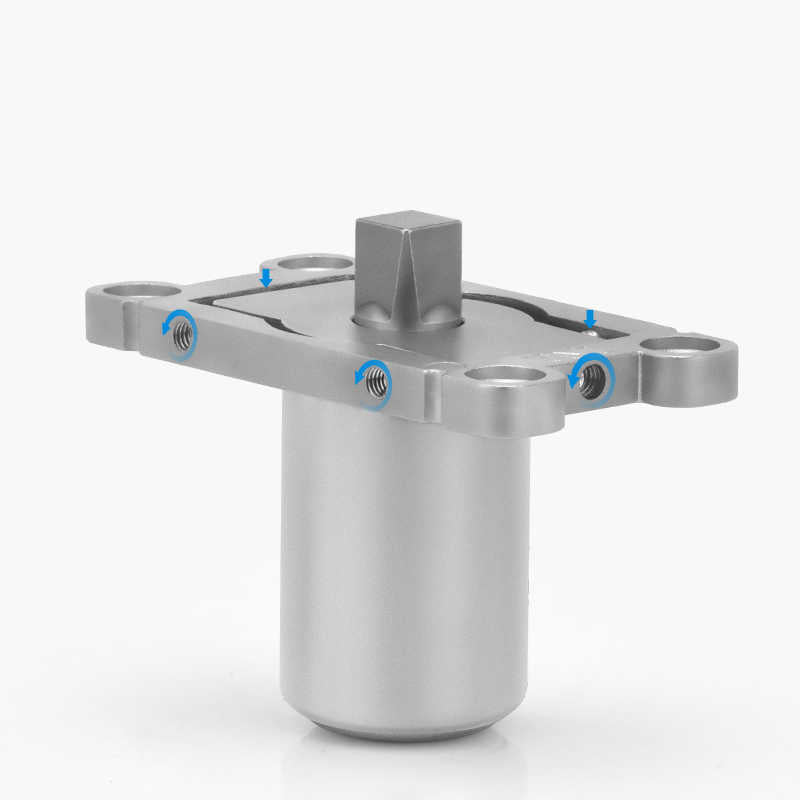 360-Degree Central Axis Rotating Door Accessories | Pneumatic Floor Spring for Ultra-Narrow Doors