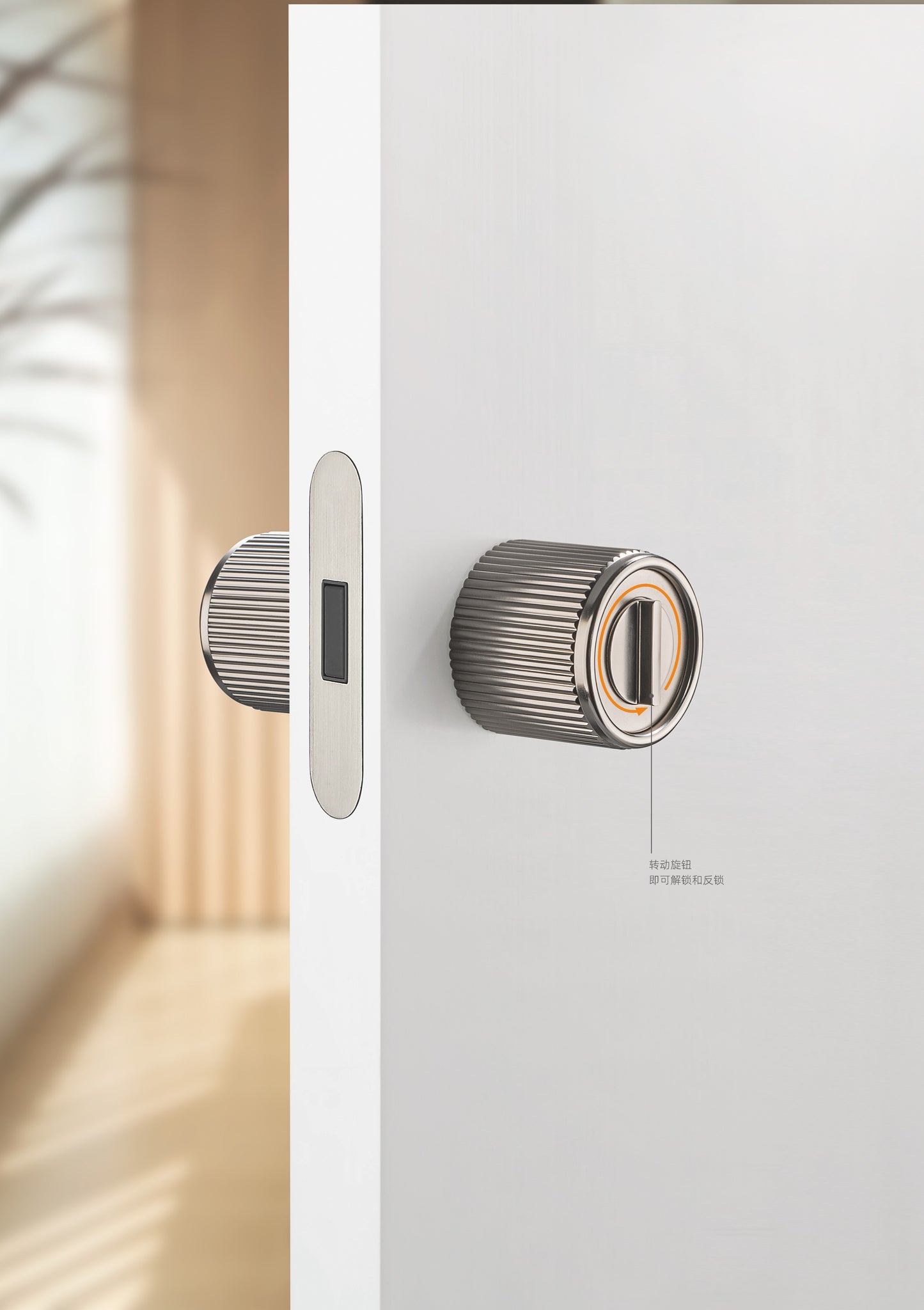 Classic Bronze Door Handle - Antique Style for Interior Wooden Doors