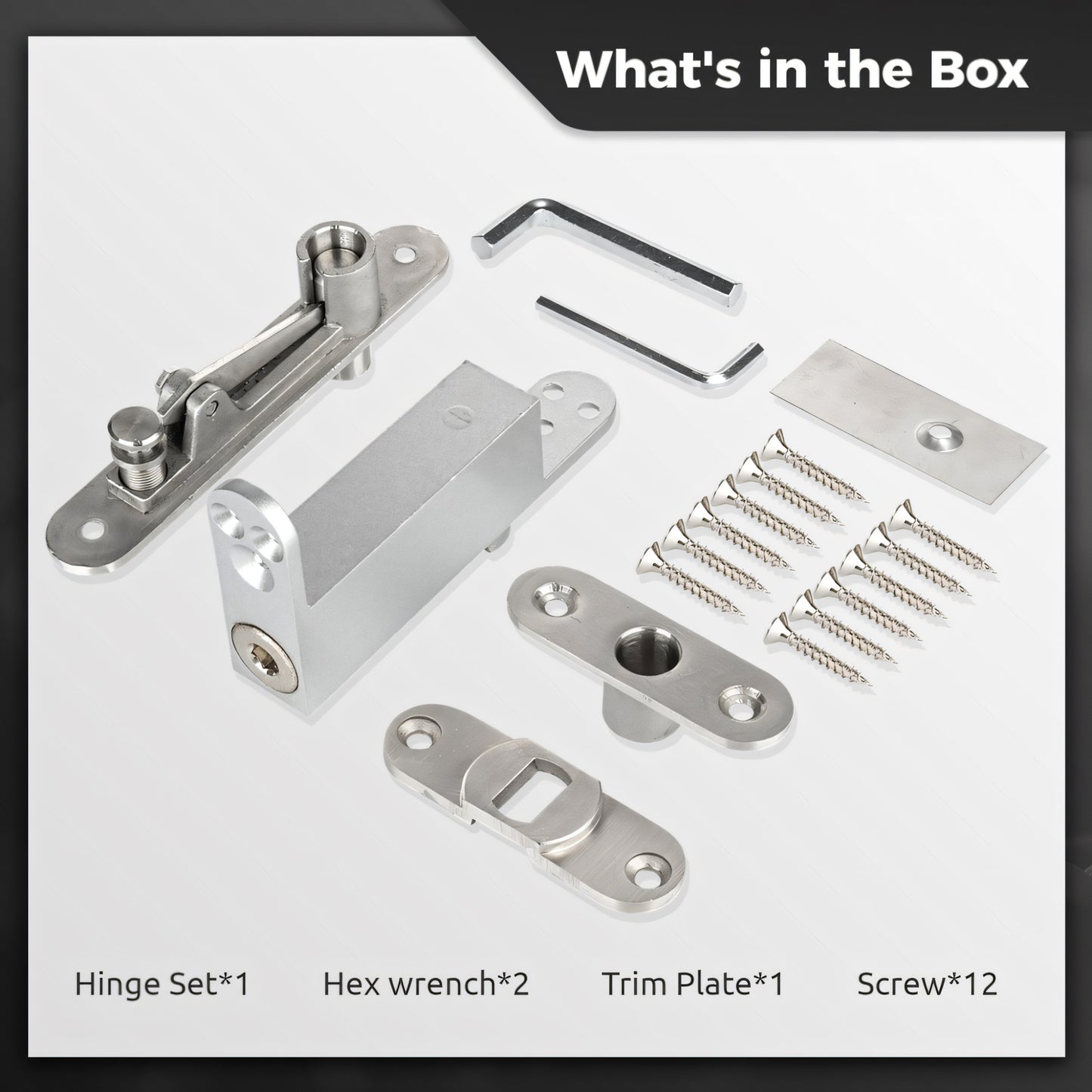 360 Degree Rotation Door Hinge- Load-Bearing up to 60KG