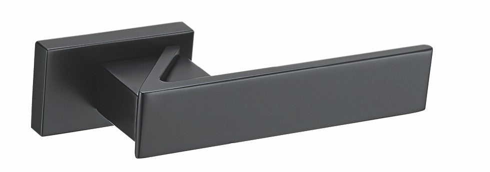 Matte Black Barn Door Handle - Rustic Interior Sliding Door Pull