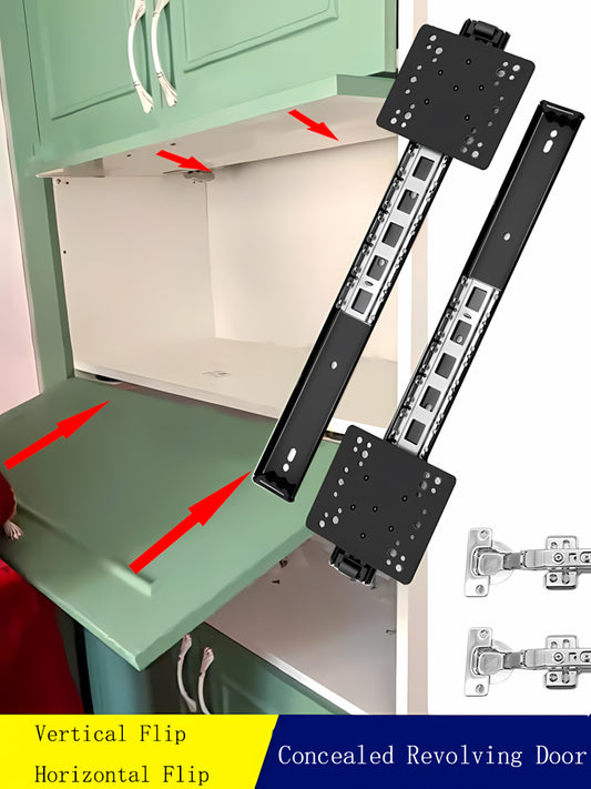 Invisible Folding Upward Pocket Door - Stylish and Functional