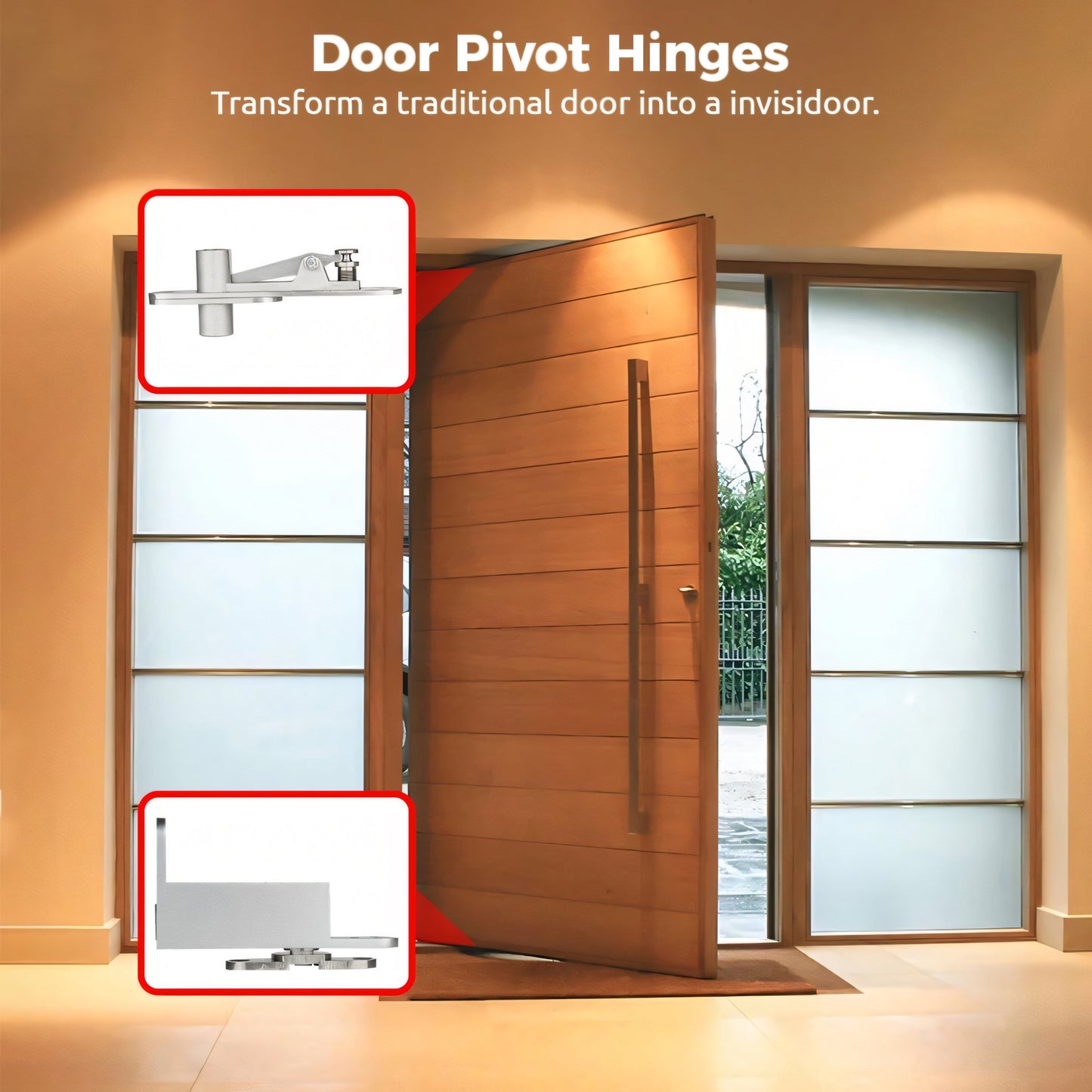 360 Degree Rotation Door Hinge- Load-Bearing up to 60KG