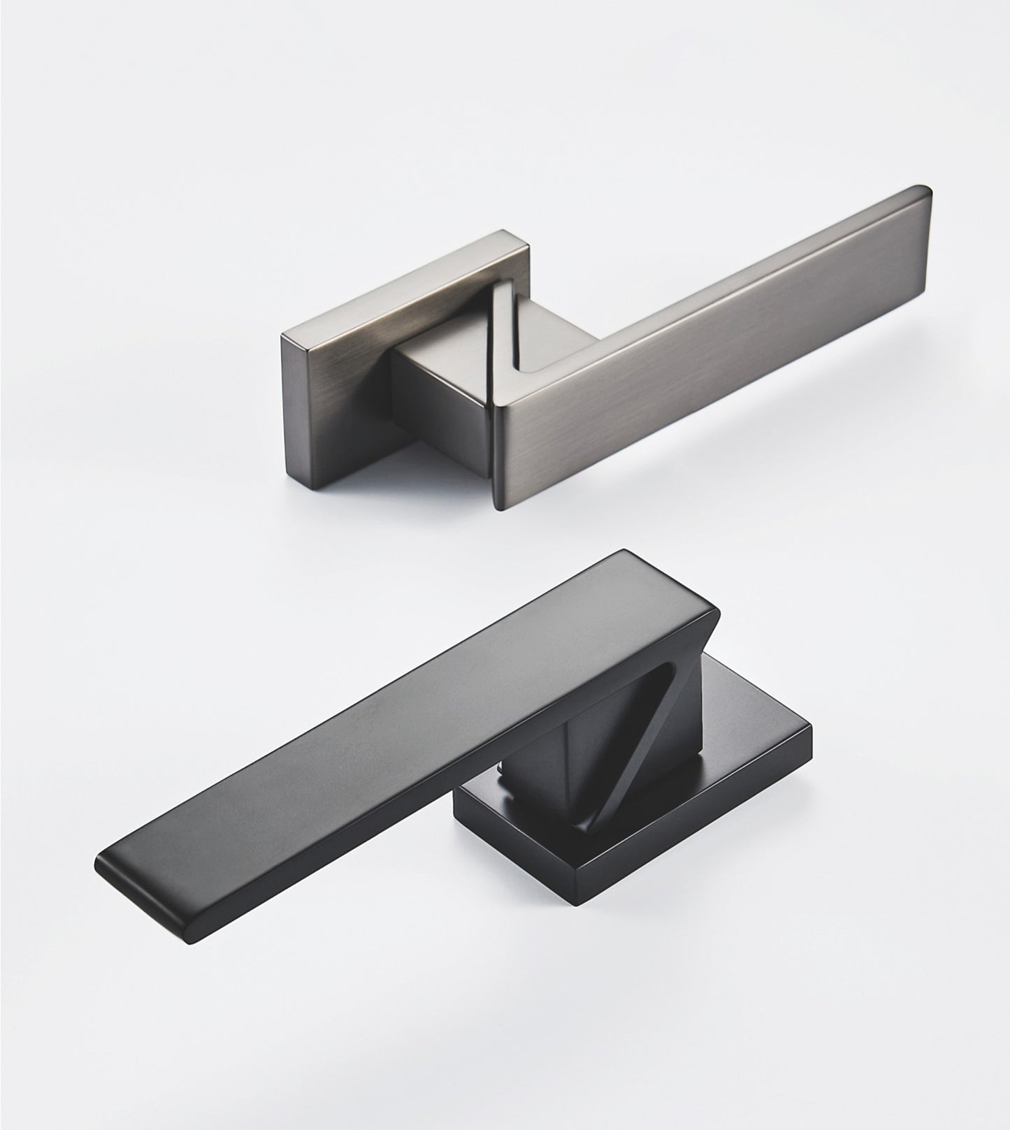 Matte Black Barn Door Handle - Rustic Interior Sliding Door Pull